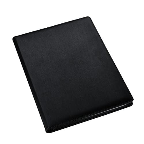 Image of A4 Presentation Display Book - Black File Folder with 24 Pockets, 48/Sides - Storage Case Portfolio Folder with Plastic Sleeves - Poly by Arpan (A4-24 Pockets/ 48 Sides)
