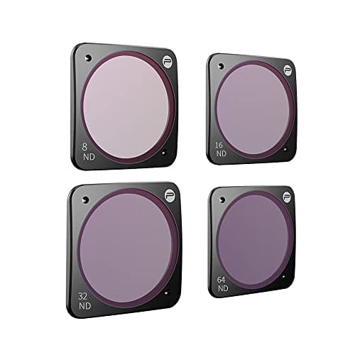 Image of PGYTECH DJI ACTION 2 ND 8/16/32/64 Neutral Density Filter Set (Professional) Waterproof & Oilproof (P-28A-013)