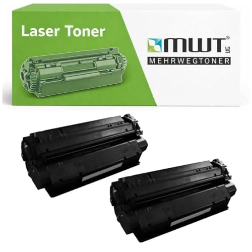 Image of Mehrwegtoner Toner 2X Compatible with Canon Laser Class 510 Replaces FX8 Black with 15% More Performance