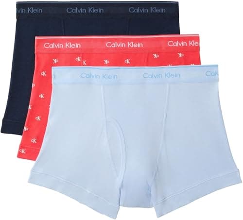 Image of Calvin Klein Men TRUNK 3 PK PINK (Shoreline/Diamond Logo Punch Pink/B) L
