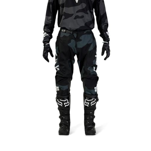 Image of Fox Racing Men's 180 BNKR Trousers, Black Camo Bnkr, 26
