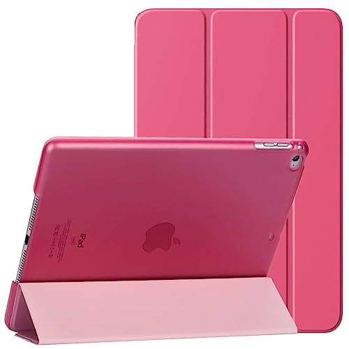 Image of For Apple iPad Mini 4th/5th Gen A1538 A1550 A2126 A2124 Smart Magnetic Stand Case Cover with Automatic Wake/Sleep (Pink)