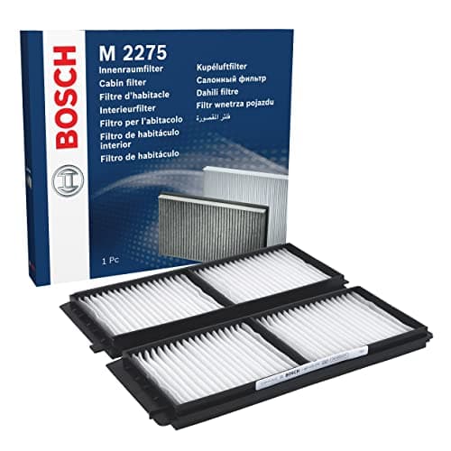 Image of Bosch M2275 Standard Cabin Filter, Replacement Filters - Filters Pollen and Dust for Cleaner Air Inside the Vehicle Set of 2 Filters