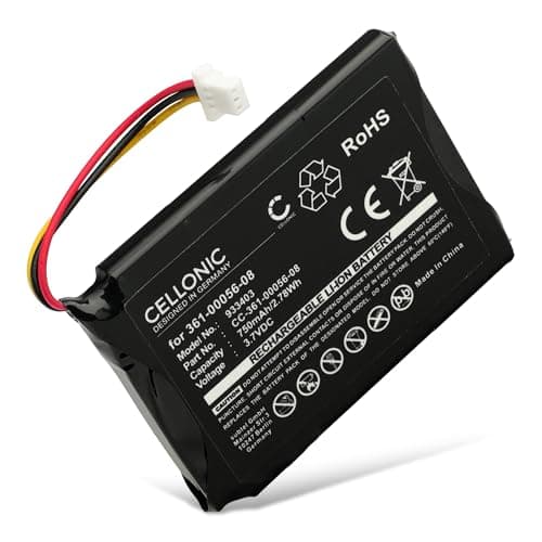 Image of subtel 1x Battery for GPS/Navigation Compatible with Garmin Camper 780, Camper 770 LMT-D, Drive 61 LMT-S, 361-00056-08 - (750mAh, 3.7V)