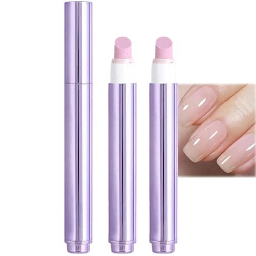 Image of Nail Care Pen-Nail Cuticle Remover for Nail Care - Strengthens, Repairs & Nourishes Split Nails - Quick Absorption Cuticle Remover - Suitable for Men, Women & Elderly - Salon & Home Use, 2PCS