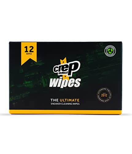 Image of Crep Protect Sneaker Cleaning Wipes - Individually Wrapped Shoe Cleaning Wipes for Leather, Suede, Nubuck, Canvas, Nylon, Vinyl (Pack of 12)