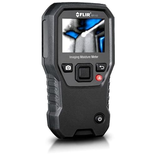Image of FLIR MR160 Imaging Moisture Meter with IGM Technology: Thermal Imaging, Pin & Pinless Detection, 80x60 Resolution, METERLiNK App, Rechargeable Battery - For Home Inspection & Mold Remediation