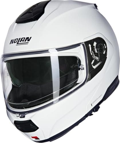 Image of Nolan N100-6 Classico N-Com Helmet, white, S (56)