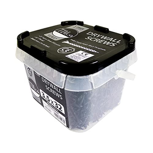 Image of TIMCO Coarse Thread Drywall Screw - 3.5 x 38 - Tub of 1500
