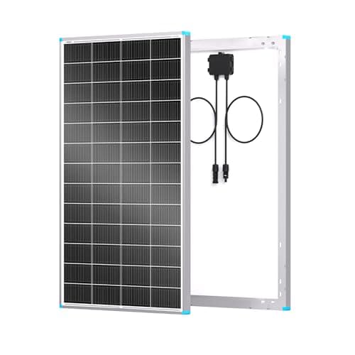 Image of Renogy 16BB N-Type 200 Watt Solar Panel, 24V 200W Solar Panel 25% High-Efficiency, PV Module Power Charger for RV Marine Cabin Roof Home Farm Battery and Other Off-Grid Applications