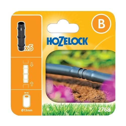 Image of Hozelock 13mm Straight Connector (5 pack)