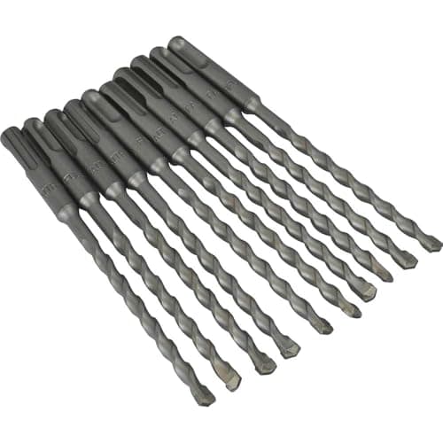 Image of Faithfull FAISDS7160B SDS Masonry Drill Bit 7 mm x 100 mm WL x 160 mm - Bulk Pack of 10