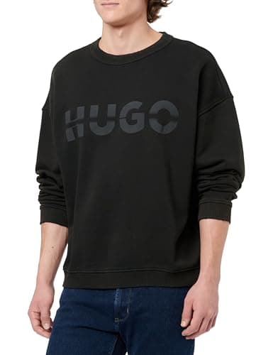 Image of HUGO Men's Nenzyew Sweatshirt, Medium Grey, L