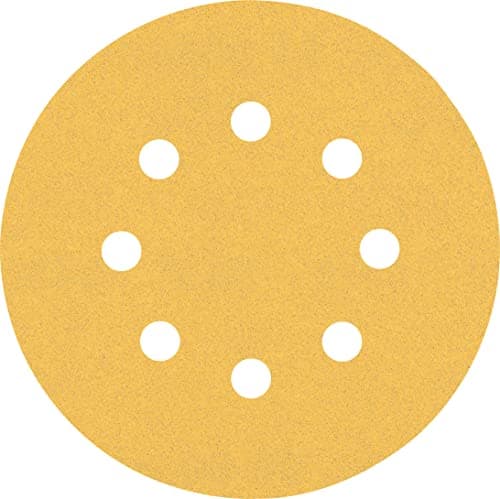 Image of Bosch Professional 50x Expert C470 Sandpaper (for Hardwood, Paint on wood, Ø 125 mm, Grit 120, Accessories Random Orbital Sander)