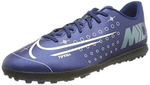 Image of Nike Vapor 13 Club Mds Tf, Unisex Adult's Football Football Boots, Multicolour (Blue Void/Barely Volt/White/Black 401), 6.5 UK (40.5 EU)