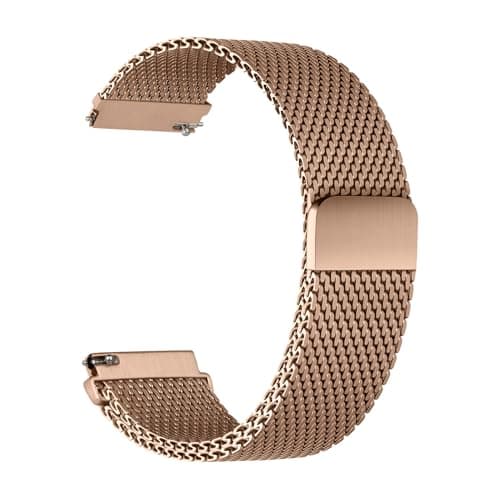 Image of Milanese Metal 22mm Watch Strap for Garmin Venu 2 3/Forerunner 255/Forerunner 265/Vivoactive 4 Men/Women,Magnetic Band for Samsung Galaxy Watch 3 45mm/Galaxy 46mm/Gear S3/Huawei GT4/GT3/GT2/GT 46mm