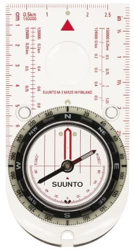 Image of Suunto Compass SS021369000 M-3 NH, Northern Hemisphere,White,One Size