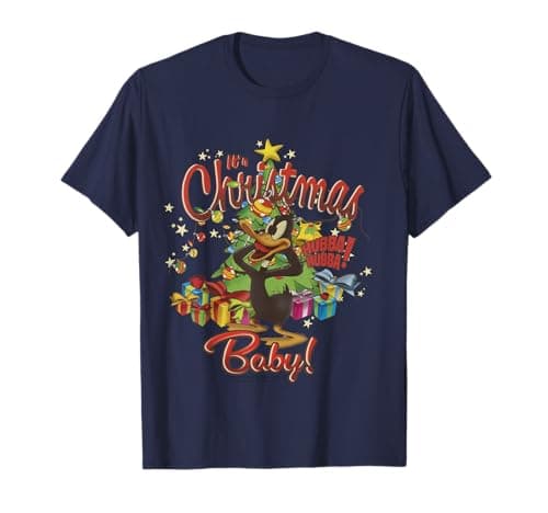 Image of It's Christmas Baby Hubba Hubba Fun Looney Tunes T-Shirt