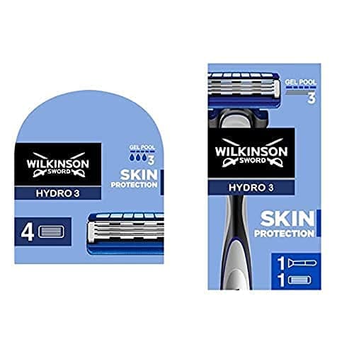Image of WILKINSON SWORD - Hydro 3 Skin Protection For Men | Regular | Razor Handle + 5 Blade Refill