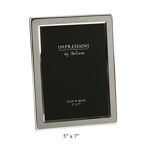 Image of Widdop Bingham Photo Frame Impressions,Silver, 5" x 7"