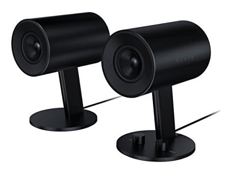 Image of Razer Nommo: Custom Woven Fiberglass 3" Drivers - Rear-Facing Bass Ports - Bass Knob w/Automatic Gain Control - Full Range 2.0 PC Gaming Speakers