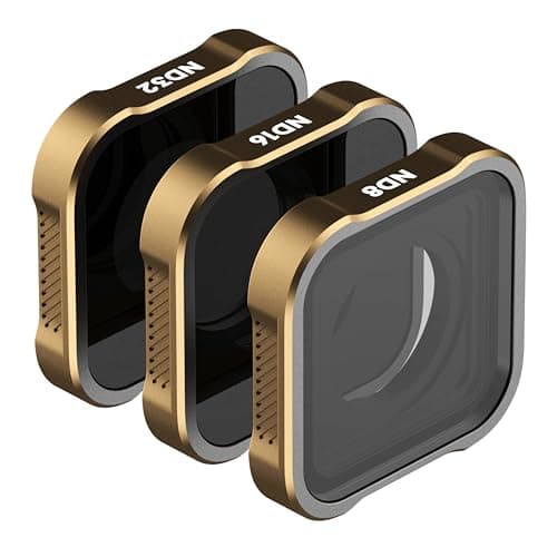 Image of PolarPro - Shutter Collection - Filters for GoPro Hero 9, 10 & 11-3-pack Filter Kit - ND8, ND16, ND32 - Neutral density filters - Ideal for mid-day or bright environments