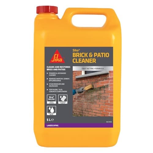 Image of Sika Brick & Patio Cleaner High Strength Brick and Patio Cleaner, 5 Litre