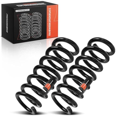 Image of Frankberg 2x Coil Spring Rear Axle Compatible with E-Class W212 E200 E220 E250 E350 E500 E-Class T-Model S212 E200 E220 E250 E350 E500 Replace# A2123240204