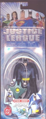Image of DC Justice League Attack Armor Batman (Grey) 12cm Figure (B4962)