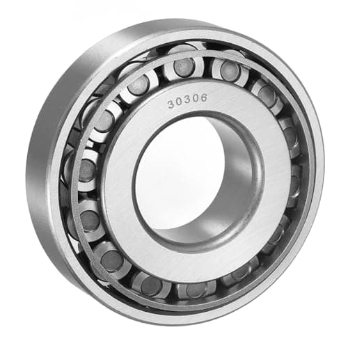 Image of sourcing map 30306 Tapered Roller Bearing Cone and Cup Set, 30mm Bore x 72mm OD x 21mm Thick, Chrome Steel Taper Bearing Set, ABEC-3