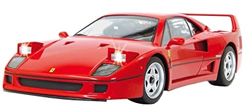 Image of Jamara 405166 - Ferrari F40 1: 14 Red 27MHz - Officially Licensed, Detailed Interior, Pop-Up Headlights Via The Remote