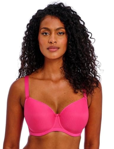 Image of Freya Women's Idol Underwire Molded T-Shirt Bra., Hot Pink, 36GG US