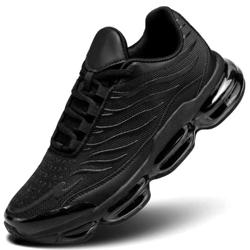 Image of Men's Air Running Shoes Non Slip Workout Casual Sport Shoes for Men Basketball Sneakers Fashion Tennis Sport Fitness Cross Trainers