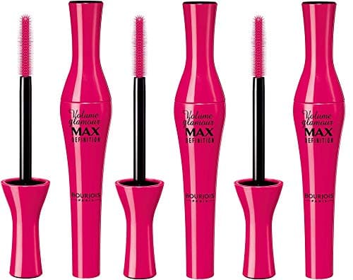 Image of Bourjois Volume Glamour Max Definition Mascara Max Black 3 Pack