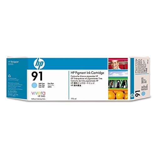 Image of HP Original 91 775 ml Light Cyan Ink Cart