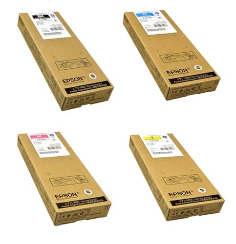 Image of Epson Original T11D140 (T11D1) Black XL 69.9 ml + T11D2, T11D3, T11D4 Cyan, Magenta, Yellow, Colour XL 397 ml Printer Cartridges for Workforce-Pro WF-C5390, Workforce-Pro WF-C5390DW, WF-C5890