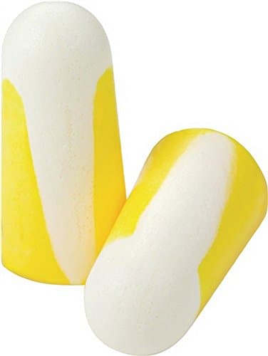 Image of Howard Leight Bilsom 303S Single-Use Foam Earplugs Refill Pack, Yellow, Bullet Shape, SNR 33 dB, Size Small, 1006187 (BOX with 200 Pairs)