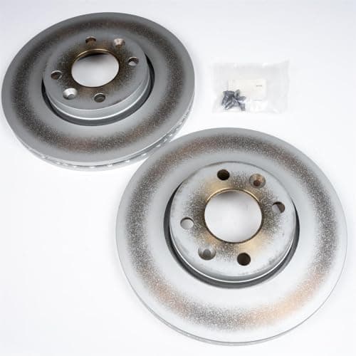 Image of 2x Renault Clio MK4 Front Brake Discs Vented 258mm Braking 402061200R Genuine
