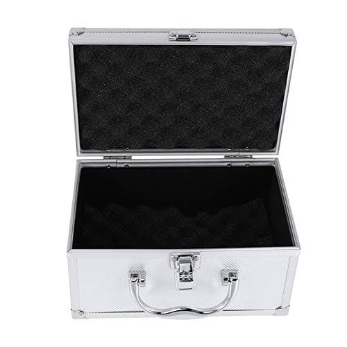Image of Micvtve Aluminum Alloy Tool Box Portable Equipment Instrument Case Display Case Suitcase Hardware Tool Case 230X150X125mm