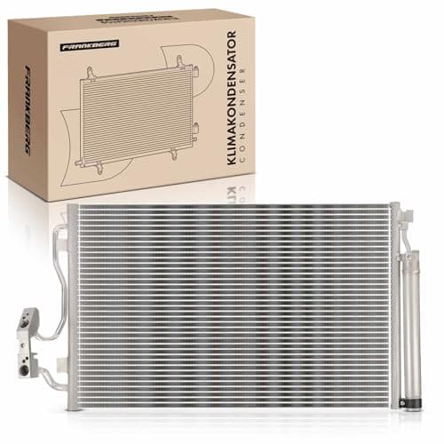 Image of Frankberg AC Condenser Air Conditioning Condenser Compatible with 1 Series F20 1.5L I3 I01 3 Series Touring F31 2.0L 1 Series F20 2.0L 1 Series F20 1.6L Replace# 17116806455