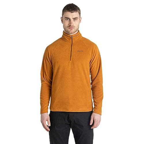 Image of Craghoppers Corey VI Half Zip Fleece Pumpkin Spice M