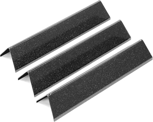 Image of Denmay 38.8 cm Flavorizer Bars for Weber Spirit I & II 200 Series (with Front Control Knobs),Spirit E210 S210 E220 S220 Gas Grills, Porcelain Enameled Heat Plate Replacement for Weber 7635, 3 Pack
