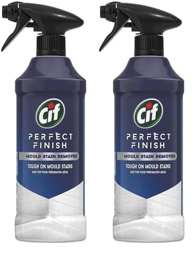 Image of Cif Perfect Finish Mould Stain Remover surface cleaner Specialist Cleaner Spray for everyday cleaning 435 ml, Packaging May Vary (Pack of 2)