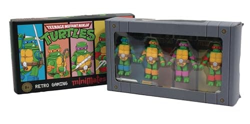 Image of San Diego 2024 Teenage Mutant Ninja Turtles (Retro Game Version) Minimates Box Set