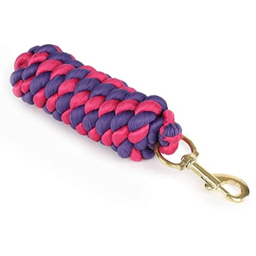 Image of Shires Economical Lead Rope - Pink/Purple