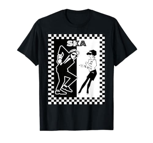 Image of Ska Shirt Ska Music Clothing Ska Reggae T-Shirt T-Shirt