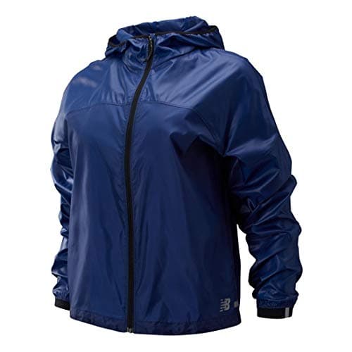 Image of New Balance Light Packable Jacket Jacket - Techtonic Blue, X Small