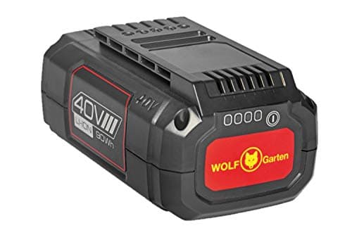Image of WOLF Garten Lycos Replacement Battery 40 V 40/250 A #2.5Ah 90WH; 49AP401-650, Red