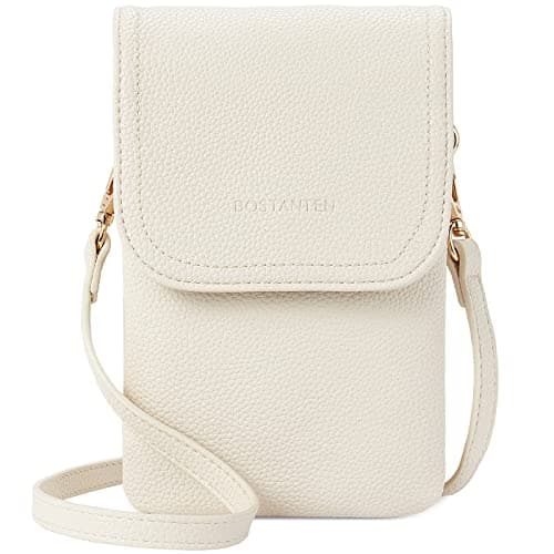 Image of BOSTANTEN Crossbody Bag For Women PU Leather Small Crossbody Purse Cell Phone Wallet Purses Should Bag