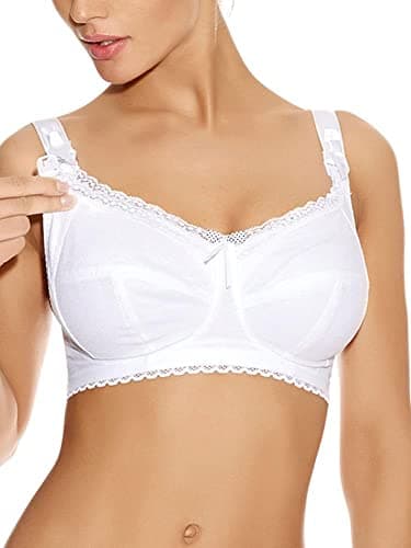 Image of Freya Womens Rosie Soft Cup Nursing Bra size 32F in White